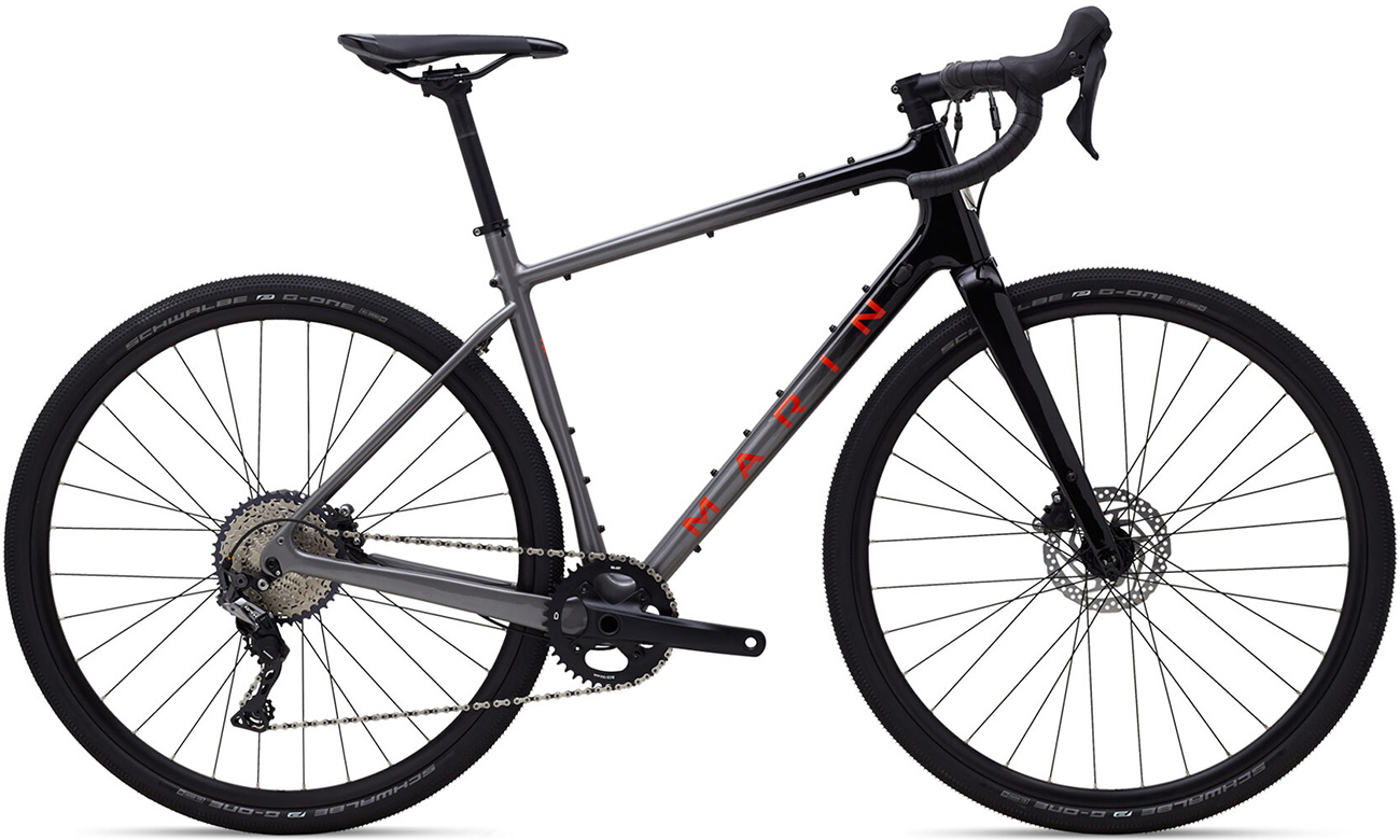 Велосипед Marin HEADLANDS 1 28" размер S 2021 Черно-серый